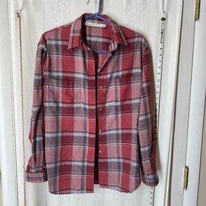 Vintage Women's Gloria Vanderbilt Plaid Shirt